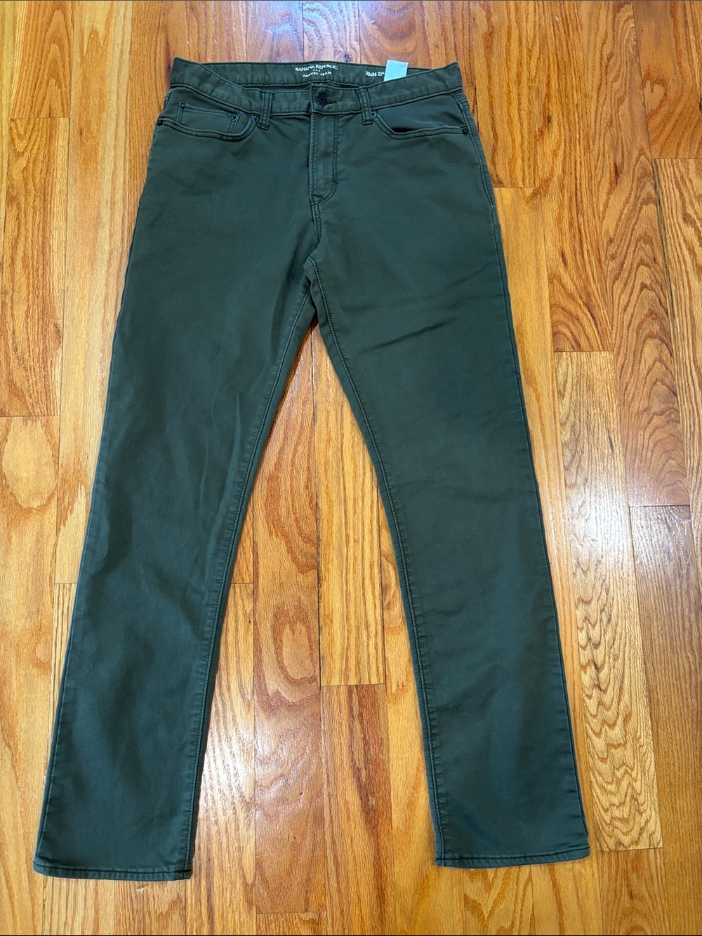 Banana Republic Slim Men's Olive Green Jeans